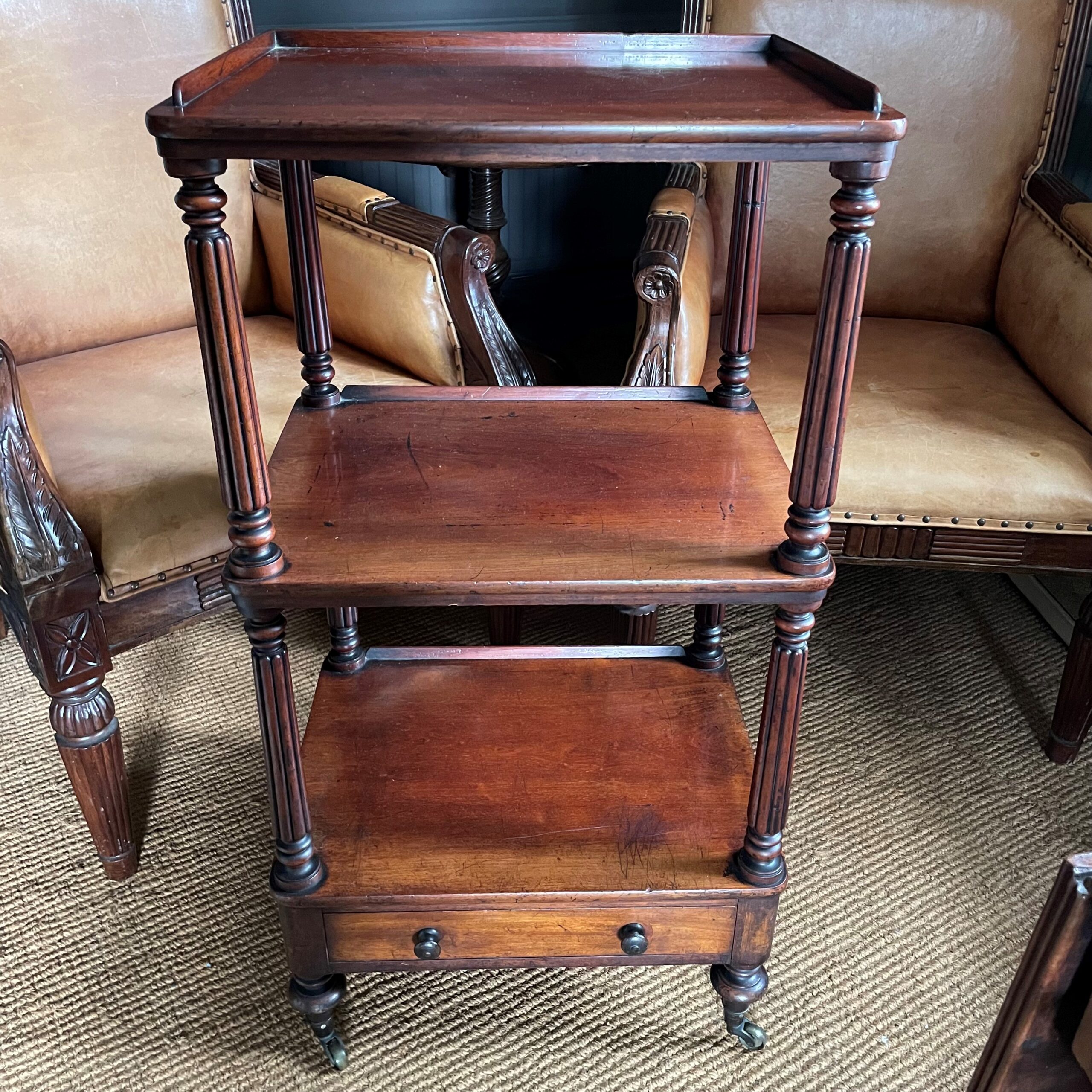 Two Tiered Whatnot – $1,700.00 – Pillar & Post